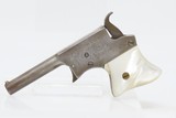 “WILL & FINCK” Marked Engraved REMINGTON No. 1 Vest Pocket .22 RF DERINGERPEARL GRIPS; 1 of 17,000 Made During Production Run - 2 of 16