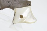 “WILL & FINCK” Marked Engraved REMINGTON No. 1 Vest Pocket .22 RF DERINGERPEARL GRIPS; 1 of 17,000 Made During Production Run - 3 of 16