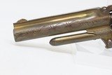 Nice GOLD FINISHED Antique SMITH & WESSON Number 1-1/2 “NEW MODEL” Revolver ENGRAVED .32 Cal. S&W WILD WEST/FRONTIER Revolver - 5 of 17