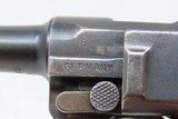 c1920s DWM GERMAN LUGER Pistol 7.65x21mm C&R
Smaller Caliber Forced Under the TREATY OF VERSAILLES - 6 of 21