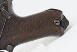 c1920s DWM GERMAN LUGER Pistol 7.65x21mm C&R
Smaller Caliber Forced Under the TREATY OF VERSAILLES - 3 of 21