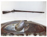 Antique HARPERS FERRY Model 1816 “BOLSTER” Conversion Percussion MUSKET
Flintlock to Percussion Musket Converted c. 1852