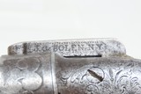 1840s mfr. BROADWAY NYC ALLEN & THURBER .31 Cal. PEPPERBOX Revolver Antique J.G. Bolen NEW YORK RETAILER Marked - 6 of 17