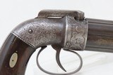 1840s mfr. BROADWAY NYC ALLEN & THURBER .31 Cal. PEPPERBOX Revolver Antique J.G. Bolen NEW YORK RETAILER Marked - 16 of 17