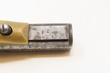CIVIL WAR Era Antique C. SHARPS .22 PEPPERBOX Wild West RIVERBOAT GAMBLERMfg. 1859-74 Model 1 Pocket Pepperbox Revolver - 13 of 17