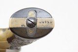 CIVIL WAR Era Antique C. SHARPS .22 PEPPERBOX Wild West RIVERBOAT GAMBLERMfg. 1859-74 Model 1 Pocket Pepperbox Revolver - 10 of 17