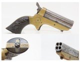 CIVIL WAR Era Antique C. SHARPS .22 PEPPERBOX Wild West RIVERBOAT GAMBLERMfg. 1859-74 Model 1 Pocket Pepperbox Revolver - 1 of 17