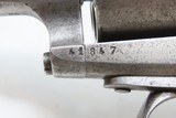 E. LEFAUCHEUX Patent Antique BELGIAN 11mm DA PINFIRE Revolver LIEGE Proofed Mid-19th Century SELF DEFENSE Conceal/Carry Gun - 11 of 21