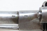 E. LEFAUCHEUX Patent Antique BELGIAN 11mm DA PINFIRE Revolver LIEGE Proofed Mid-19th Century SELF DEFENSE Conceal/Carry Gun - 16 of 21