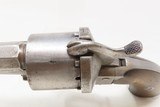 E. LEFAUCHEUX Patent Antique BELGIAN 11mm DA PINFIRE Revolver LIEGE Proofed Mid-19th Century SELF DEFENSE Conceal/Carry Gun - 9 of 21