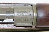 WORLD WAR II U.S. Remington M1903A3 Bolt Action C&R INFANTRY Rifle .30-06 Made in 1943 w/ “R.A. / FLAMING BOMB / 3-43” Barrel - 11 of 22