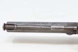 ENGRAVED Antique BRITISH Boxlock .69 “MANSTOPPER” Percussion BELT Pistol
Mid-1800s Foreward Facing Spur SIDEHAMMER Pistol - 14 of 18