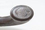 ENGRAVED Antique BRITISH Boxlock .69 “MANSTOPPER” Percussion BELT Pistol
Mid-1800s Foreward Facing Spur SIDEHAMMER Pistol - 12 of 18