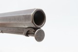 ENGRAVED Antique BRITISH Boxlock .69 “MANSTOPPER” Percussion BELT Pistol
Mid-1800s Foreward Facing Spur SIDEHAMMER Pistol - 6 of 18