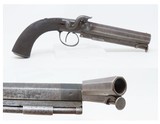 ENGRAVED Antique BRITISH Boxlock .69 “MANSTOPPER” Percussion BELT Pistol
Mid-1800s Foreward Facing Spur SIDEHAMMER Pistol - 1 of 18