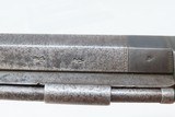 ENGRAVED Antique BRITISH Boxlock .69 “MANSTOPPER” Percussion BELT Pistol
Mid-1800s Foreward Facing Spur SIDEHAMMER Pistol - 11 of 18