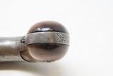 Antique ALLEN & THURBER .32 Bar Hammer PEPPERBOX Ring Trigger BELLY GUNFirst American Double Action Revolving Percussion Pistol - 12 of 18