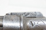 Antique ALLEN & THURBER .32 Bar Hammer PEPPERBOX Ring Trigger BELLY GUNFirst American Double Action Revolving Percussion Pistol - 7 of 18