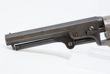 ANTEBELLUM Antique Pre-CIVIL WAR COLT M1849 Perc. POCKET Revolver FRONTIERPre-Civil War Revolver Used into the WILD WEST - 5 of 20