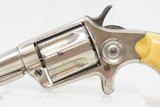 WILD WEST Antique COLT “NEW LINE” .38 RF Pocket Revolver ANTIQUE IVORY GRIP FRONTIER Conceal & Carry SELF DEFENSE Gun - 4 of 18