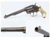 c1886 COLT FRONTIER SIX SHOOTER Model 1878 .44 40 WCF Revolver Antique With Solid BONE Grips!