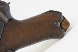 WORLD WAR I 1918 Dated DWM German LUGER PISTOL P.08 9x19mm HARDMAN C&R With HOLSTER, EXTRA MAGAZINE, and Takedown Tool - 5 of 23