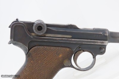 WORLD WAR I 1918 Dated DWM German LUGER PISTOL P.08 9x19mm HARDMAN C&R With HOLSTER, EXTRA MAGAZINE, and Takedown Tool - Image 22 of 23