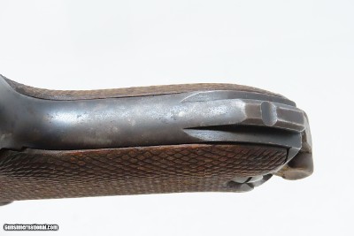 WORLD WAR I 1918 Dated DWM German LUGER PISTOL P.08 9x19mm HARDMAN C&R With HOLSTER, EXTRA MAGAZINE, and Takedown Tool - Image 9 of 23
