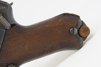 WORLD WAR I 1918 Dated DWM German LUGER PISTOL P.08 9x19mm HARDMAN C&R With HOLSTER, EXTRA MAGAZINE, and Takedown Tool - Image 5 of 23
