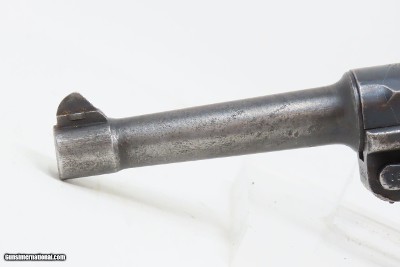 WORLD WAR I 1918 Dated DWM German LUGER PISTOL P.08 9x19mm HARDMAN C&R With HOLSTER, EXTRA MAGAZINE, and Takedown Tool - Image 7 of 23