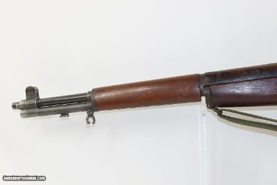 KOREA WORLD WAR II SPRINGFIELD U.S. M1 GARAND .30-06 Infantry Rifle C&Rc1944 mfr. w/BAYONET, SHEATH, 9 CLIPS - Image 5 of 20