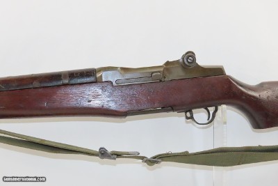 KOREA WORLD WAR II SPRINGFIELD U.S. M1 GARAND .30-06 Infantry Rifle C&Rc1944 mfr. w/BAYONET, SHEATH, 9 CLIPS - Image 4 of 20