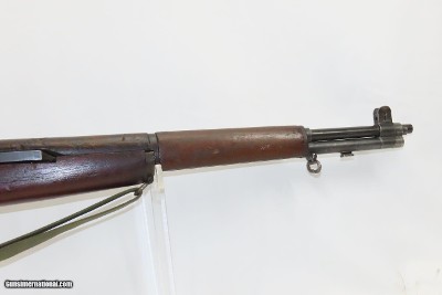 KOREA WORLD WAR II SPRINGFIELD U.S. M1 GARAND .30-06 Infantry Rifle C&Rc1944 mfr. w/BAYONET, SHEATH, 9 CLIPS - Image 17 of 20