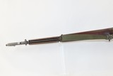 KOREA WORLD WAR II SPRINGFIELD U.S. M1 GARAND .30-06 Infantry Rifle C&R
c1944 mfr. w/BAYONET, SHEATH, 9 CLIPS - 8 of 20