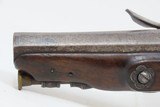 EUROPEAN .50 Caliber FLINTLOCK SELF DEFENSE Pistol ENGRAVED Antique Likely French Pocket Pistol - 16 of 16