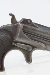 REMINGTON Over/Under DOUBLE DERINGER .41 Rimfire C&R Pistol LEATHER HOLSTER Model 95 .41 Caliber HIDEOUT/SELF DEFENSE Pistol - 18 of 19