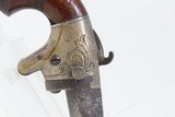 SCARCE Post-CIVIL WAR Antique NATIONAL ARMS No. 2 “AW” Marked .41 WILD WEST Nicely Engraved SWIVEL BARREL Pre-Colt Pistol - 17 of 18