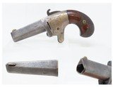 SCARCE Post-CIVIL WAR Antique NATIONAL ARMS No. 2 “AW” Marked .41 WILD WEST Nicely Engraved SWIVEL BARREL Pre-Colt Pistol - 1 of 18