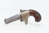 SCARCE Post-CIVIL WAR Antique NATIONAL ARMS No. 2 “AW” Marked .41 WILD WEST Nicely Engraved SWIVEL BARREL Pre-Colt Pistol - 2 of 18