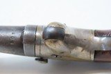 SCARCE Post-CIVIL WAR Antique NATIONAL ARMS No. 2 “AW” Marked .41 WILD WEST Nicely Engraved SWIVEL BARREL Pre-Colt Pistol - 11 of 18