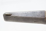 SCARCE Post-CIVIL WAR Antique NATIONAL ARMS No. 2 “AW” Marked .41 WILD WEST Nicely Engraved SWIVEL BARREL Pre-Colt Pistol - 8 of 18