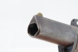 SCARCE Post-CIVIL WAR Antique NATIONAL ARMS No. 2 “AW” Marked .41 WILD WEST Nicely Engraved SWIVEL BARREL Pre-Colt Pistol - 9 of 18