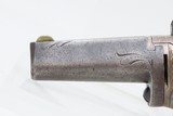 SCARCE Post-CIVIL WAR Antique NATIONAL ARMS No. 2 “AW” Marked .41 WILD WEST Nicely Engraved SWIVEL BARREL Pre-Colt Pistol - 5 of 18