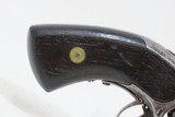 VERY RARE Antique JAMES WARNER .28 FIRST MODEL Percussion Pocket RevolverCIVIL WAR ERA 1st Model Pocket; 1 of < 500 Made - 14 of 16