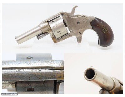 LETTERED 1875 SCARCE Antique COLT “HOUSE” Model .41 RF “JUBILEE