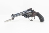 HARRINGTON & RICHARDSON .38 S&W Revolver Under-Folding KNIFE BAYONET C&R
1 of 2,000 DA Auto Ejecting SELF DEFENSE Revolvers - 2 of 20