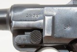 WORLD WAR I 1914 Dated ERFURT Arsenal P.08 LUGER Pistol GERMAN C&R
9x19mm Great War Imperial German Sidearm - 6 of 23