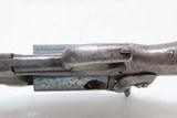 CIVIL WAR Antique ALLEN & WHEELOCK Sidehammer “POCKET” Percussion RevolverSCARCE; 1 of only 750 Made w/Great Cylinder Scene! - 9 of 15