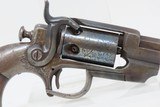 CIVIL WAR Antique ALLEN & WHEELOCK Sidehammer “POCKET” Percussion RevolverSCARCE; 1 of only 750 Made w/Great Cylinder Scene! - 4 of 15