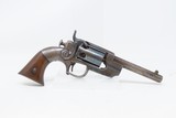 CIVIL WAR Antique ALLEN & WHEELOCK Sidehammer “POCKET” Percussion RevolverSCARCE; 1 of only 750 Made w/Great Cylinder Scene! - 2 of 15